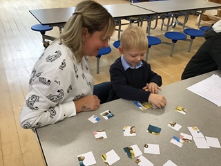 Reception Family Learning – Story boxes